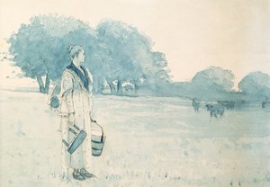 La lattaia, 1875
