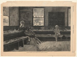 La pausa di mezzogiorno, da Harper da Winslow Homer