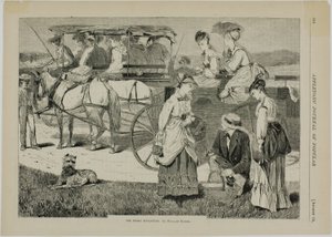 Escursione con picnic da Winslow Homer