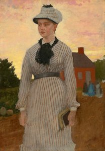La scuola rossa, 1873 da Winslow Homer