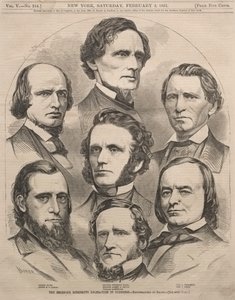 La delegazione secessionista del Mississippi al Congresso da Winslow Homer