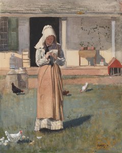 Il pollo malato da Winslow Homer