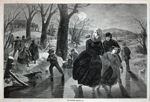 La stagione del pattinaggio--1862, da Harper