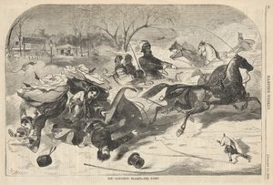 La stagione delle slitte da Winslow Homer
