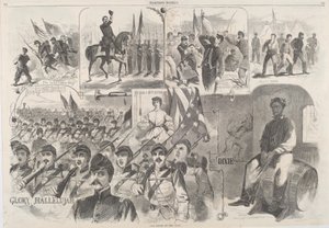 I canti di guerra, pubblicato 1861 da Winslow Homer