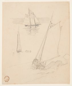Tre Schizzi di Goletta da Winslow Homer