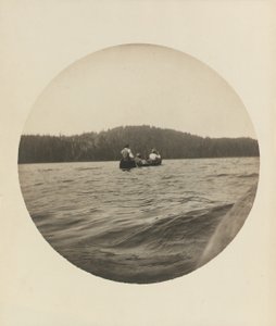 Tre canoisti, Lago St. John, Provincia del Quebec, c.1895, c.1904 da Winslow Homer