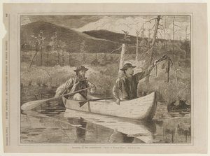 Trappole negli Adirondack da Winslow Homer