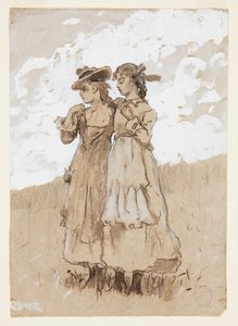 Due Ragazze Giovani da Winslow Homer