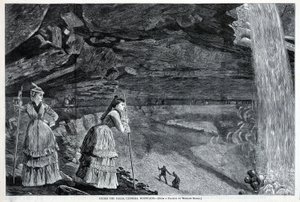 Sotto le cascate, Catskill Mountains, da Harper
