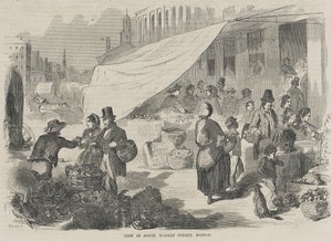 Veduta di South Market Street, Boston da Winslow Homer