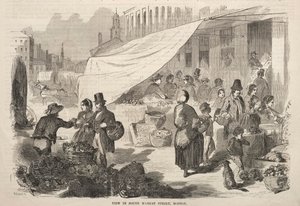 Vista in South Market Street, Boston, 1857 da Winslow Homer