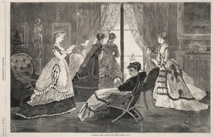 In attesa di chiamate a Capodanno, 1869 da Winslow Homer