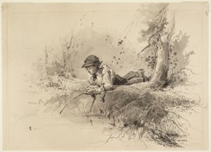 In attesa di un abbocco da Winslow Homer