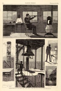 Watch-Tower, Corner of Spring and Varick Streets, New York, da Harper