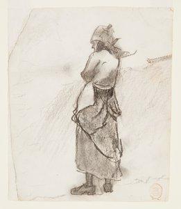Donna che guarda il mare, Cullercoats, Inghilterra da Winslow Homer