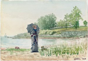 Giovane donna, 1880 da Winslow Homer