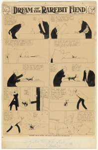 Sogno del demone del formaggio da Winsor McCay