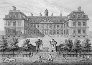 Casa Albemarle, precedentemente Casa Clarendon, Londra, pubblicato 1809 da Wise