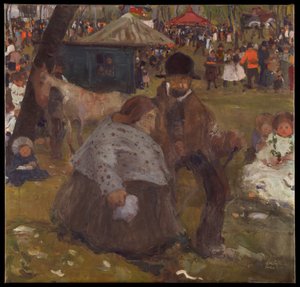 Fiera di Pentecoste Vicino a Cracovia da Witold Wojtkiewicz