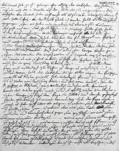 Lettera di W. A. Mozart. 24 ottobre 1777
