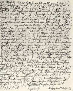 Lettera autografa di Mozart da Wolfgang Amadeus Mozart