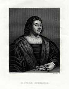 Giovanni Boccaccio, autore e poeta italiano, XIX secolo