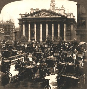 La Borsa Reale, Londra, 1896 da Works and Sun Sculpture Studios