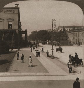 Unter den Linden, Berlino, 1903 da Works and Sun Sculpture Studios