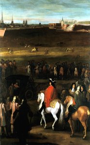 Le grandi battaglie di Luigi XIV: Riduzione della Cittadella di Cambrai, 1677 da Workshop of Adam Frans van der Meulen