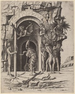 Discesa nel Limbo da Workshop of Andrea Mantegna