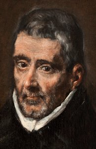 Spagnolo: San Juan de Ávila Ritratto di Juan de Ávila da Workshop of El Greco