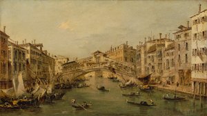 Venezia: Il Rialto da Workshop of Francesco Guardi