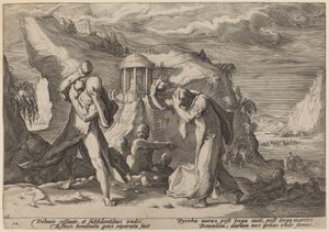 Deucalione e Pirra ripopolano la Terra
