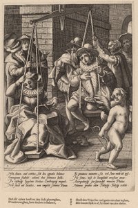 Le Bilance del Matrimonio da Workshop of Hendrick Goltzius, after Karel van Mander I