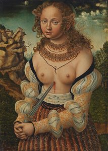 Tedesco: Selbstmord der Lucretia Suicidio di Lucretia da workshop of Lucas Cranach the Elder