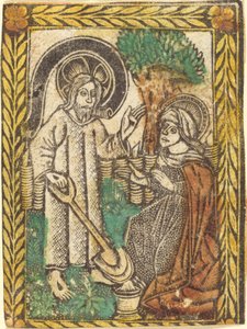 Cristo Appare alla Maddalena come Giardiniere da Workshop of Master of the Borders with