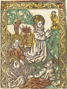 Cristo sul Monte degli Ulivi da Workshop of Master of the Borders with