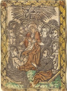 Pentecoste da Workshop of Master of the Borders with