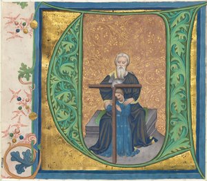 La Trinità da Workshop of Master of the Gerona Martyrology
