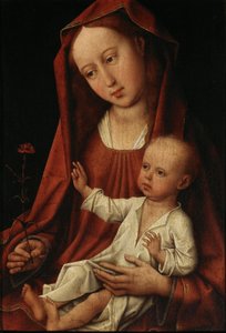 Olandese: Madonna met de anjer La Vergine col garofano