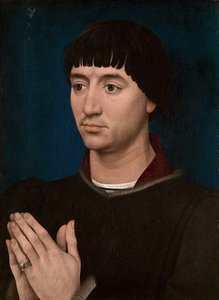 Ritratto di Jean Gros, 1460-64 da Workshop of Rogier van der Weyden