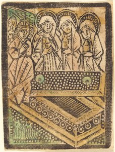 Le tre Marie al sepolcro, 1470-1480 da Workshop of the Master of the