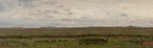 Tombe dei viaggiatori, Fort Kearny, Nebraska da Worthington Whittredge