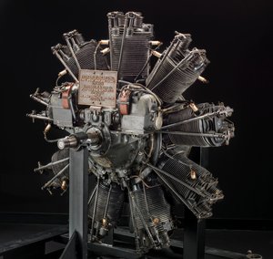 Wright Whirlwind J-4B, volo al Polo Nord di Byrd, motore radiale 9, ca. 1926