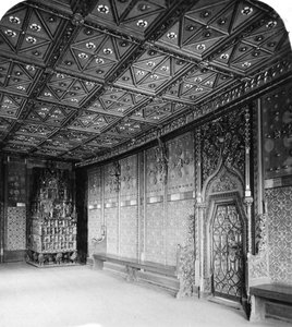 Camera dei Principi, Fortezza di Salisburgo, Austria, c1900 da Wurthle and Sons