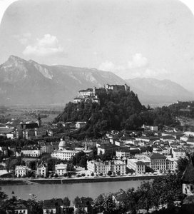 Il Kapuzinerberg, Salisburgo, Austria da Wurthle and Sons