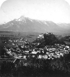 Il Kapuzinerberg, Salisburgo, Austria, c1900