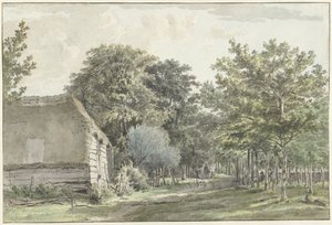 Sentiero attraverso il villaggio di Manen a Ede da Wybrand Hendriks