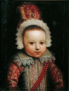 Ritratto di un infante da Wybrand Simonsz. de Geest